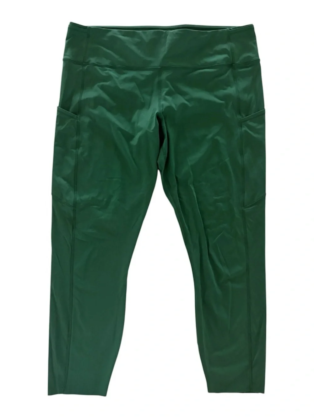 Lululemon Fast and Free High-Rise Tights 25” Everglade green. Size 18.